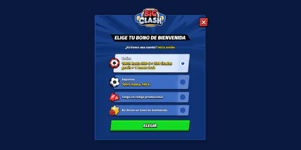 big clash login